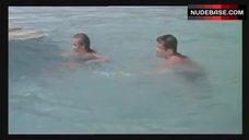 5. Romy Schneider Topless near Pool – La Piscine