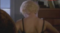 8. Poppy Montgomery in Black Bra – Blonde