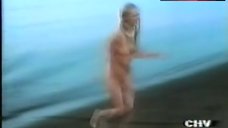 2. Ilona Staller Full Nude on Beach – Senza Buccia