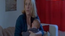 4. Valeria Bruni Tedeschi Breast Feeding – Actrices
