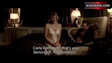 8. Valeria Bruni Tedeschi Sexy in Nightie – Human Capital