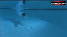 4. Justine Joli Swim in Pool Full Naked  – Black Dynamite
