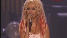 5. Christina Aguilera Decollete – Christina Aguilera: My Reflection (Abc Special)