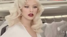 4. Christina Aguilera Boob Side – Christina Aguilera Perfume (Tv Commercial)