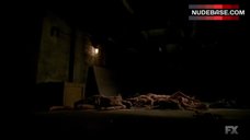 9. Helena Mattsson Unconscious in Lingerie – American Horror Story