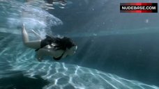 1. Lacey Chabert in Black Bikini Underwater – Imaginary Friend