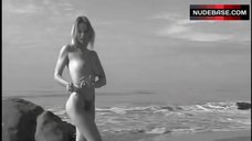 4. Tera Cooley Posing Nude on Beach – Frankenstein Vs. The Creature From Blood Cove