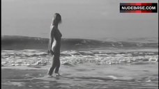 8. Tera Cooley Posing Nude on Beach – Frankenstein Vs. The Creature From Blood Cove
