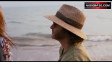 6. Katherine Waterston in Wet See Through Blouse – Inherent Vice