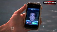 9. Yvonne Strahovski in Sexy White Bikini – Chuck