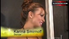 3. Karina Smirnoff in Bikini Top – Sunset Tan