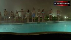 1. Natalie Portman in Lingerie in Pool – Garden State