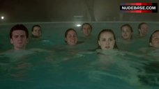 5. Natalie Portman in Lingerie in Pool – Garden State