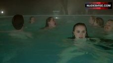 6. Natalie Portman in Lingerie in Pool – Garden State