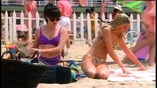 3. Tori Spelling Bikini Scene – Beverly Hills, 90210
