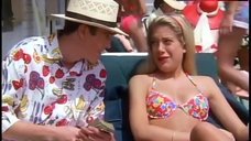2. Tori Spelling in Bikini on Beach – Beverly Hills, 90210