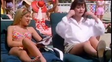 5. Tori Spelling in Bikini on Beach – Beverly Hills, 90210