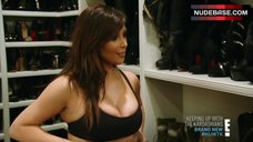 Kim Kardashian West Underwear Scene – Keeping Up With The Kardashians