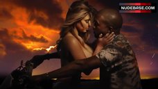 Kim Kardashian West Flashes Tits – Bound 2