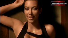 4. Sexy Kim Kardashian West in Gym – Skechers Kim Kardashian Commercial