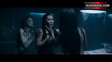 9. Oksana Borbat Shows Boobs in Lesbi Scene – Return To House On Haunted Hill