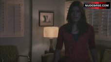 4. Jaime Murray Boobs Scene in Kitchen – Dexter