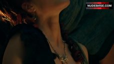 7. Jaime Murray Exposed Tits – Spartacus: Gods Of The Arena