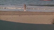 Sandrine Bonnaire Nude on Beach – Vagabond