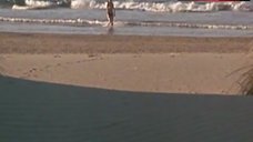 5. Sandrine Bonnaire Nude on Beach – Vagabond