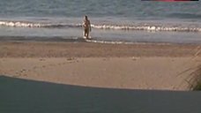 8. Sandrine Bonnaire Nude on Beach – Vagabond