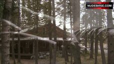 10. Lindsey Shaw Lying on Bed in Lingerie – Love Me