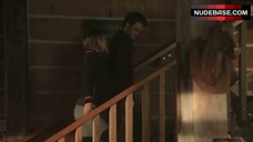 6. Lindsey Shaw Lying on Bed in Lingerie – Love Me