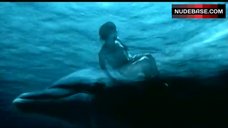 8. Julia Brendler Nude Underwater – Dolphins