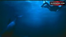 2. Julia Brendler Swimming with Dolphins Full Naked – Dolphins