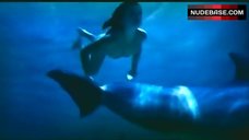 6. Julia Brendler Swimming with Dolphins Full Naked – Dolphins