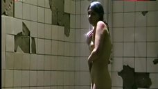 7. Julia Brendler Full Naked under Shower – Reise In Die Nacht