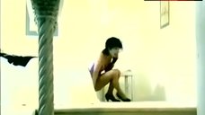 10. Iris Berben Shows Sexy Lingerie – Das Viereck
