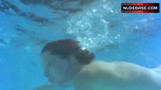 6. Christine Boisson Swimming in Pool Full Naked – Emmanuelle