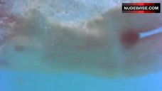 Christine Boisson Swimming in Pool Full Naked – Emmanuelle