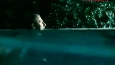 8. Christine Boisson Full Nude in Pool – La Femme Dangereuse