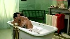 5. Christine Boisson Naked Sits Down in Bath – Les Amies De Ma Femme