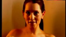 5. Flight Attendant Stacey Cadman in Lingerie  – Mile High