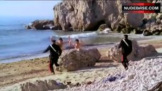 9. Dalila Di Lazzaro Full Naked on Beach – L' Italia S'E Rotta