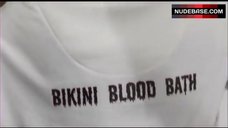 9. Leah Ford Exposed Breasts – Bikini Bloodbath