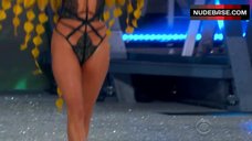1. Alessandra Ambrosio in Sexy Lace Bodysuit – The Victoria'S Secret Fashion Show 2016
