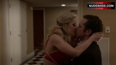10. Gillian Alexy Sexy in Red Lingerie – The Americans