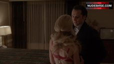 2. Gillian Alexy Sexy in Red Lingerie – The Americans