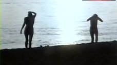 4. Barbara De Rossi Full Nude on Beach – Angela Come Te