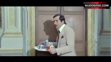 1. Edwige Fenech in See Through Bodysuit – La Signora Gioca Bene A Scopa?