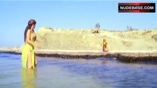 5. Edwige Fenech Topless Washing in Lake – Il Ladrone